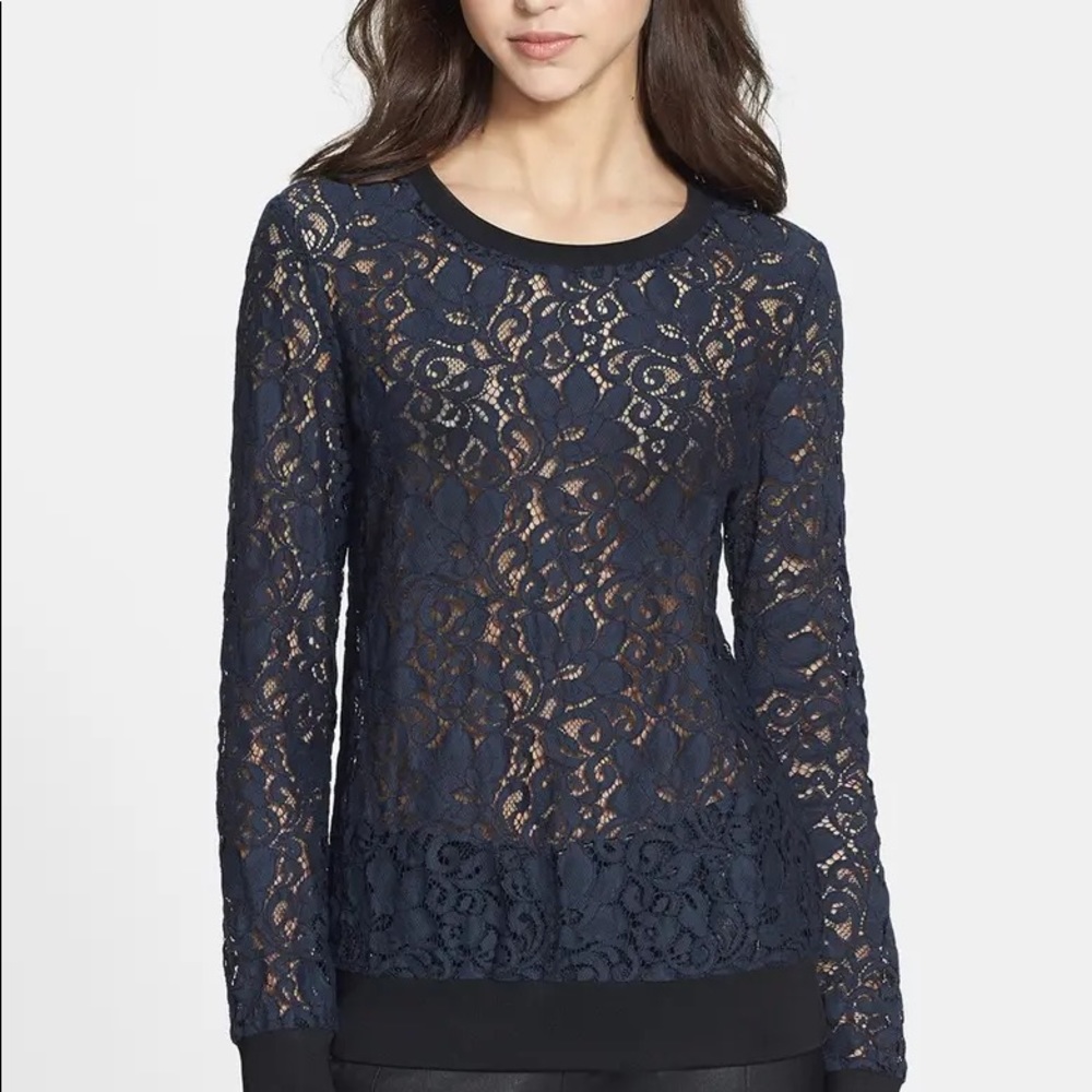 Theory Lace Top